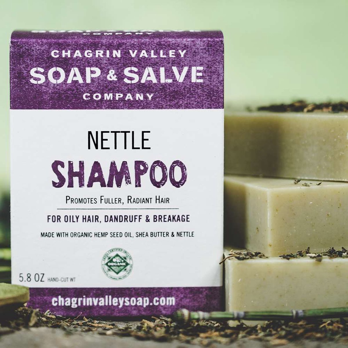 Chagrin Valley Nettle Shampoo Bar