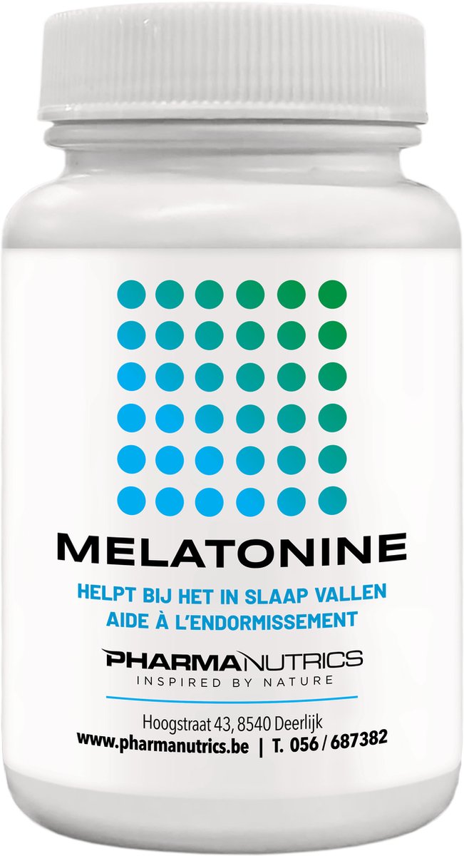 Goedkoopste MELATONINE 180 Smelttabletten - Pharmanutrics - Slaap- Jetlag - Bioritme // Natuurlijk // Voedingssupplement // Hypo-allergeen