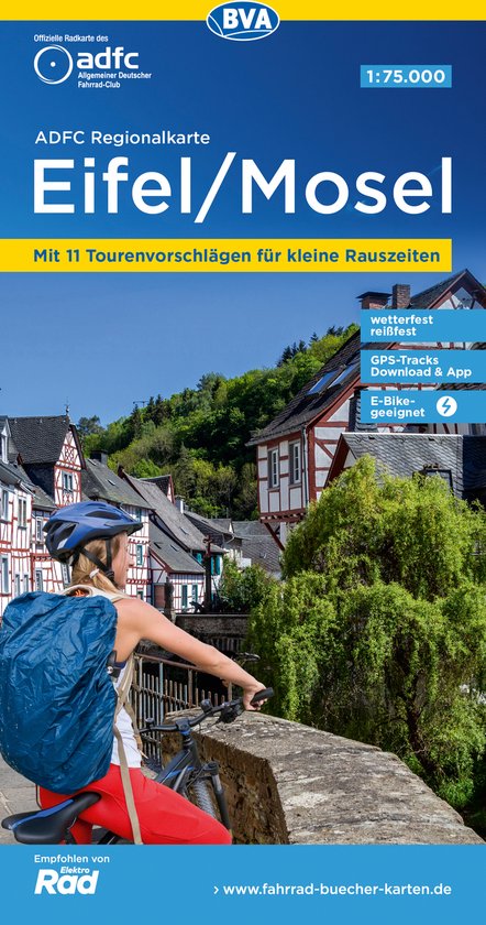 Regionalkarte- Eifel / Mosel cycling map - cover