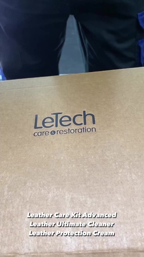 LeTech Luxe schoenpoets - leer schoonmaken - meubels reinigen - crep  protect - 700ml -... | bol.com
