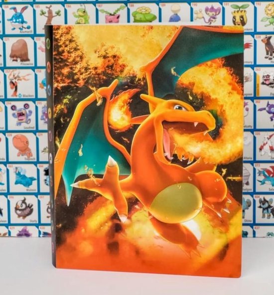 Thumbnail van een extra afbeelding van het spel Verzamelmap - 240 - pokemonkaarten - speelkaarten - tradingcards - collectie - verzamelen - pokemon - map - bewaren