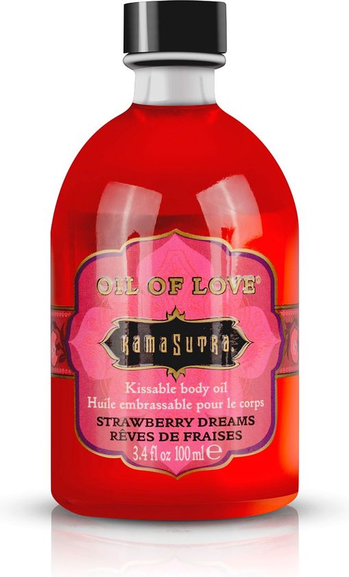 Ensemble de massage Kamasutra Treasure Trove à la fraise