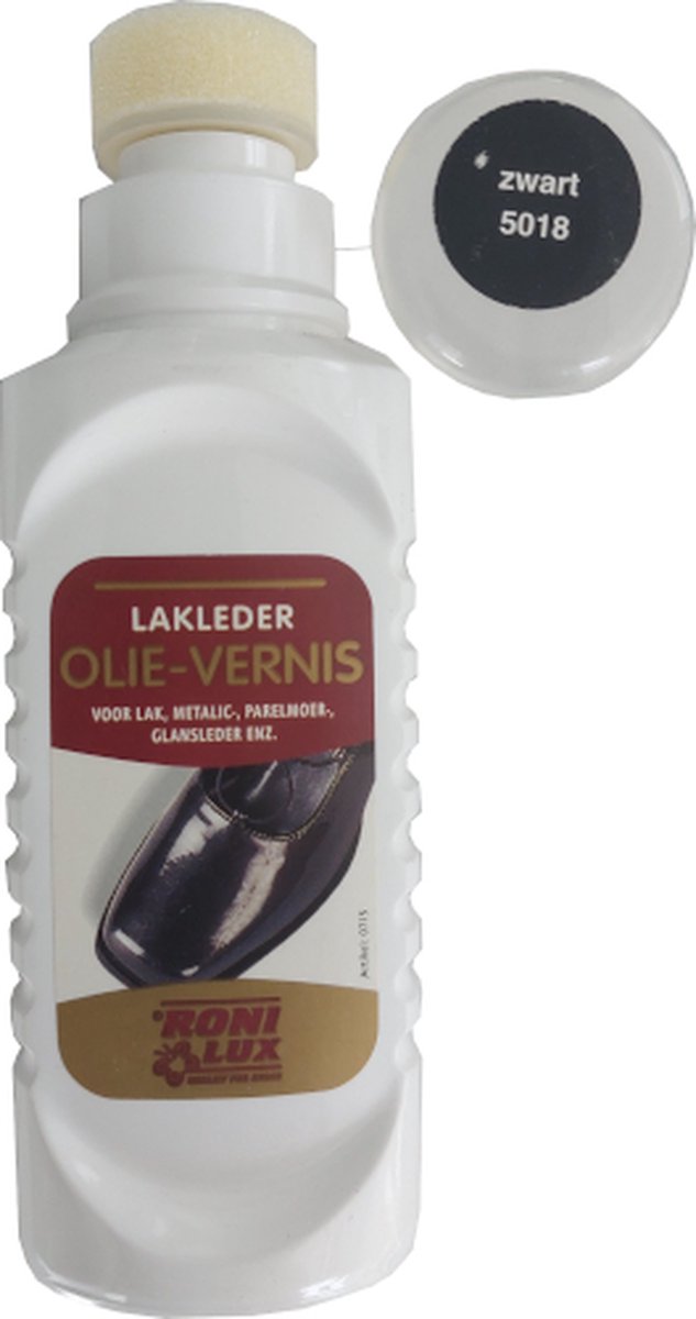 Ronilux Lakleder Olie-Vernis Zwart (Schoenonderhoud - Lakleer/Metallic/Parelmoer)