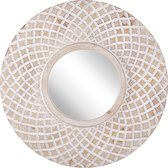 POMARO - Wandspiegel - Lichte houtkleur - Dennenhout