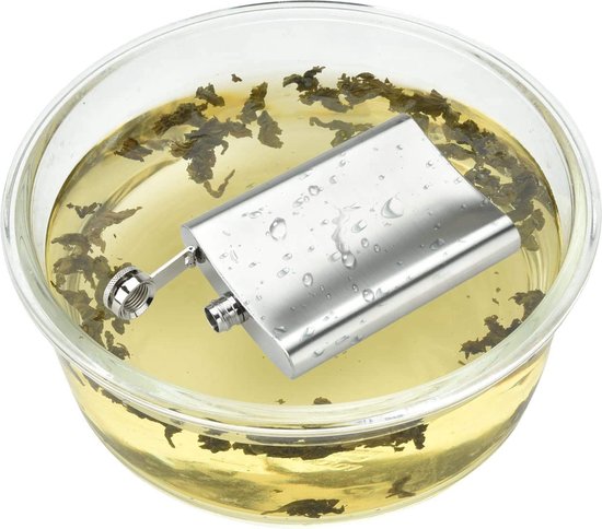Hip Flask Draagbare Liquor Storing Bottle with Trechter for Men 7/8/10 oz roestvrij staal Silver Wine Flagon (10oz