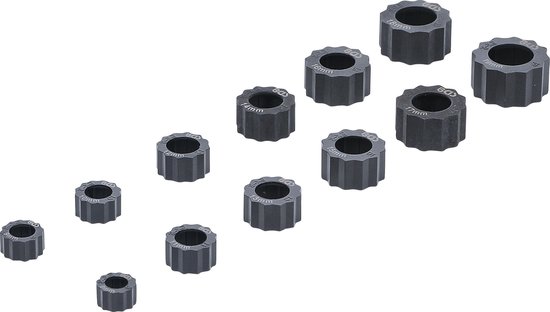 Moersproeierset 4-delig: Handige Set Voor Het Verwijderen Van Gebroken En Beschadigde Moeren Lagerstaal 9 27 Mm Ideaal Voor Monteurs En Staalarbeiders