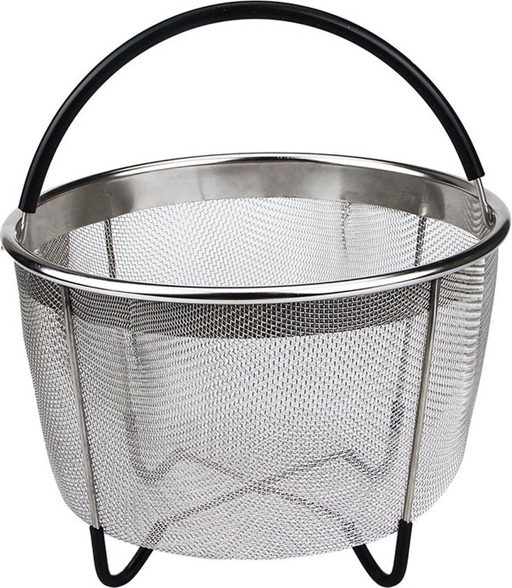 Kookmandje - Stoomrek - Stoomschaal - Stoommand Pan - Groentenstomer - Stoominzet - Stoombloem - Steamer Basket - Steamer Cooking — cadeau in Kookcadeaus - foto 5