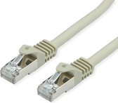 VALUE S/FTP-kabel Cat.7, met RJ-45-connectoren (500 MHz / Klasse EA), grijs, 3 m
