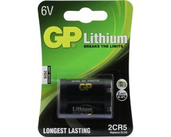 GP Photo Lithium 2CR5 batterij
