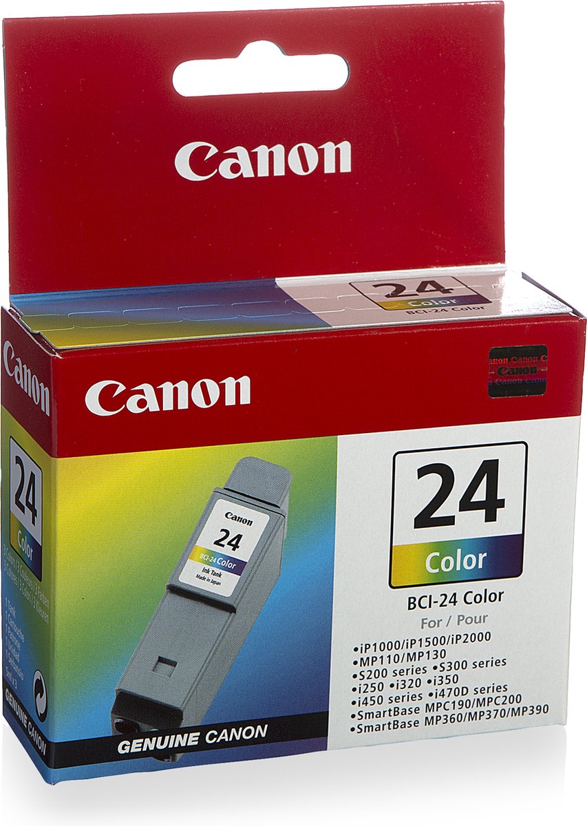 Canon BCI-24 - Inktcartridge / Cyaan / Magenta / Geel