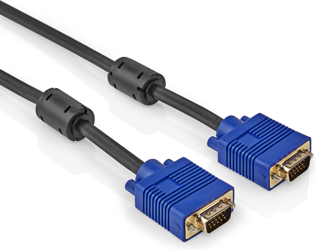 VGA kabel - 1920 x 1080 - Met ferrietkern - 1.8 meter - Allteq