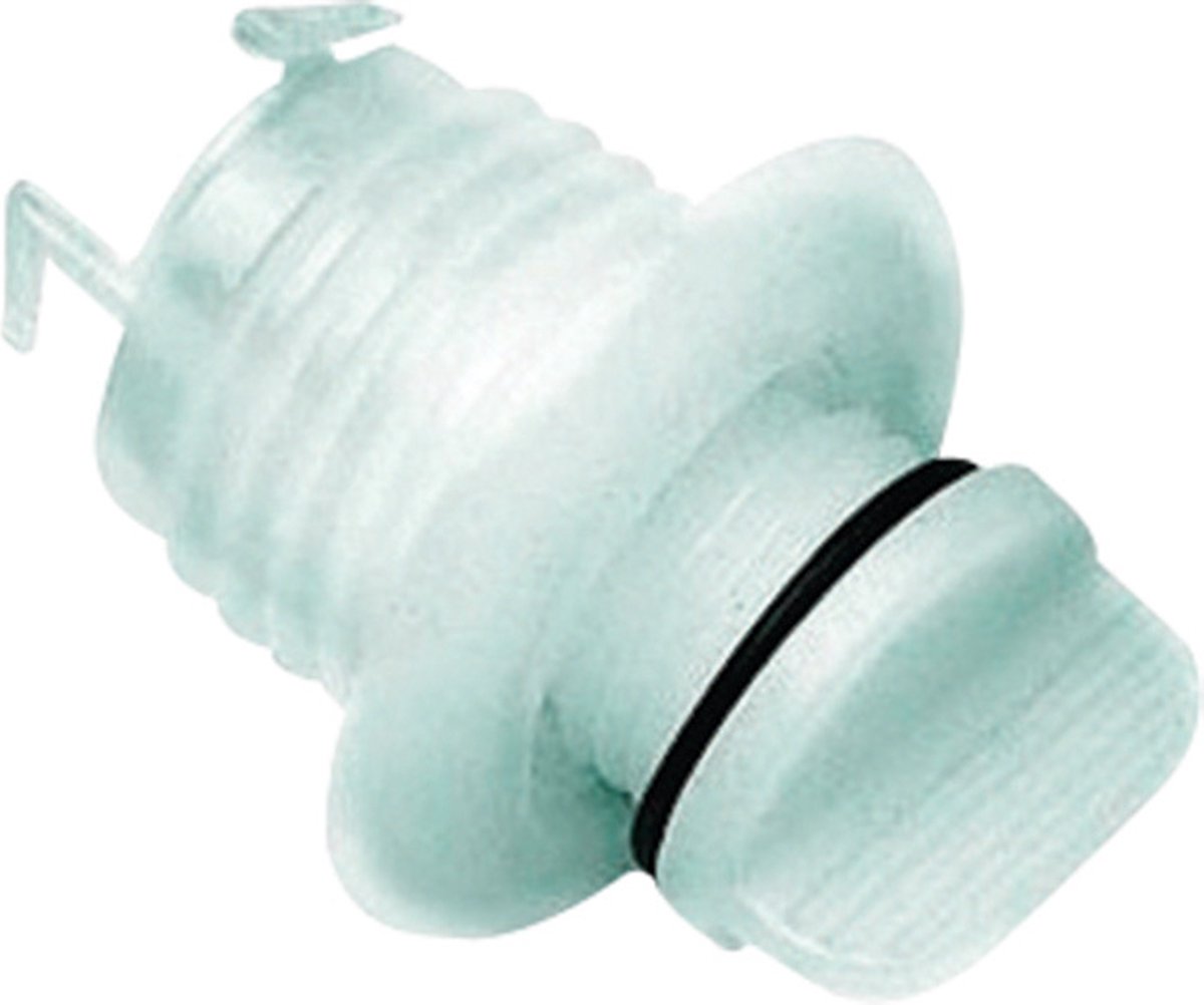 Lensplug rond - Wit