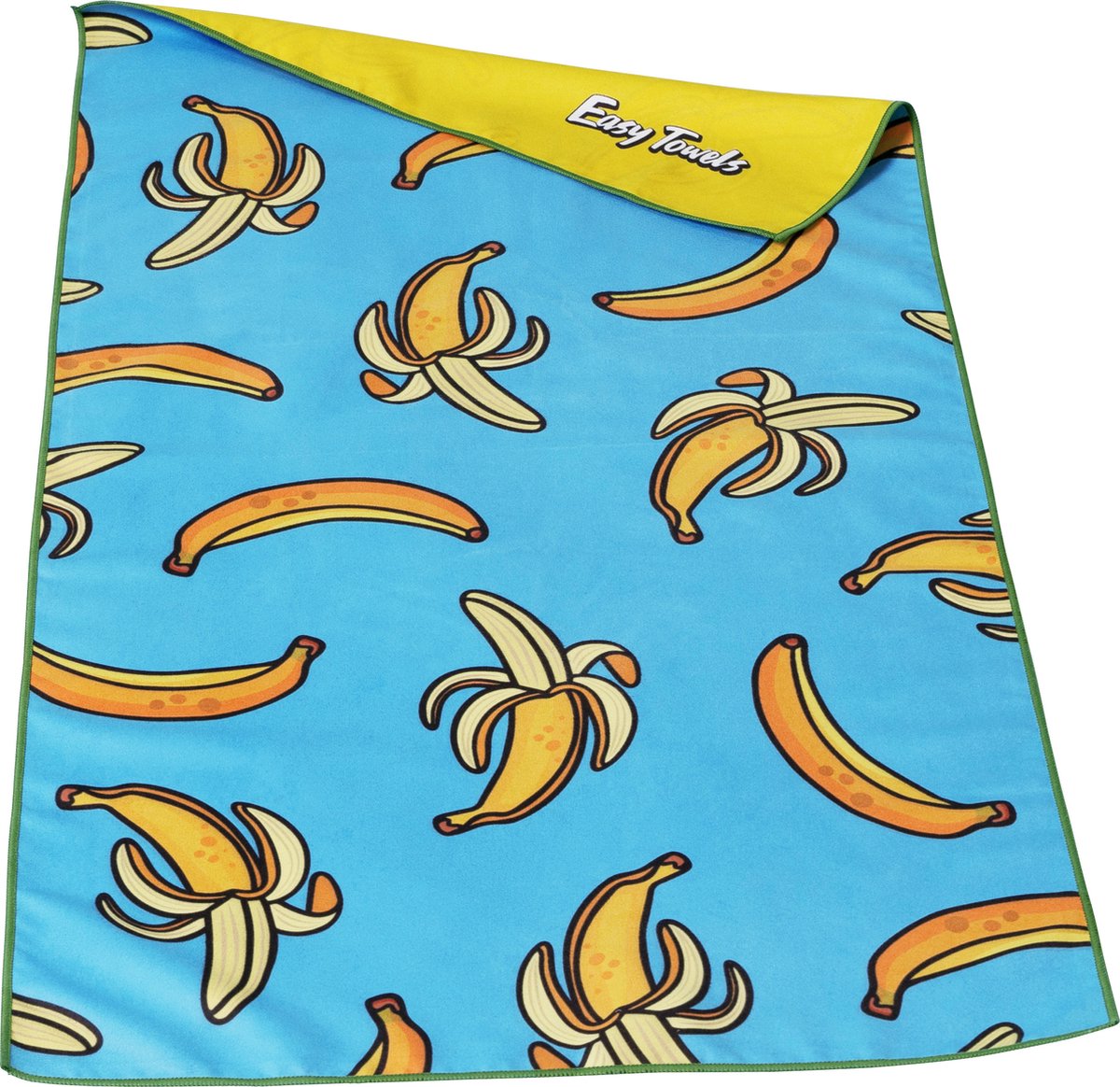 Easy Towels - Sporthanddoek Fitness - Microvezel - Banaan Print