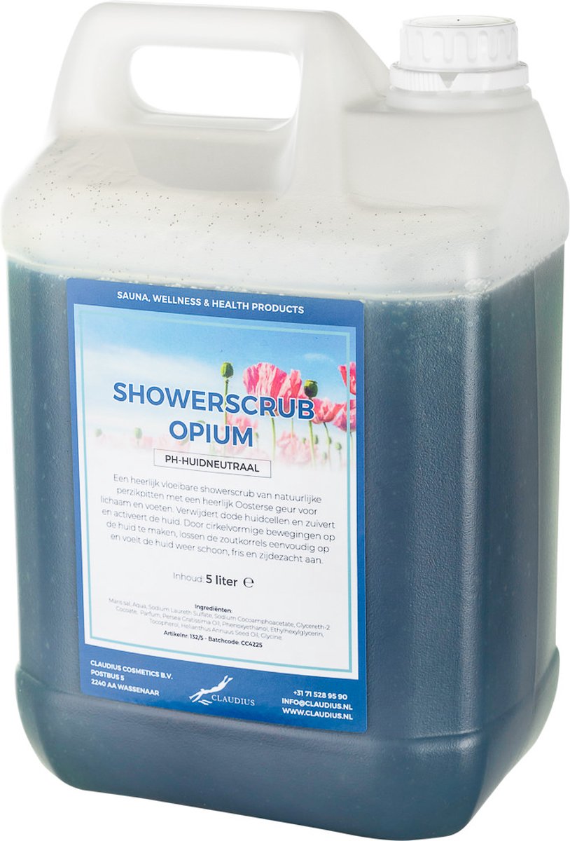 Goedkoopste Showerscrub Opium 5 liter - Hydraterende Lichaamsscrub