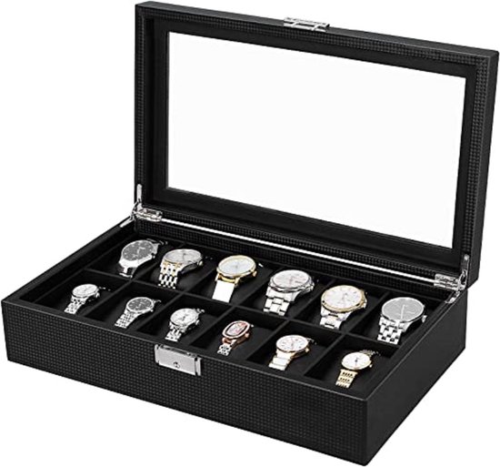 Horlogedoos \ horloge opbergbox | kijkdoos | horlogedoos | Horlogekist - watch box jewelry box