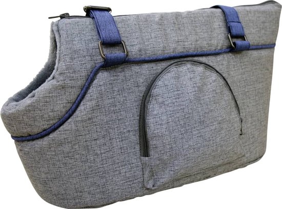Sac à dos Kerbl Vacation - L43 x P24 x H30 cm - Maxi 12 kg (Gris/Bleu