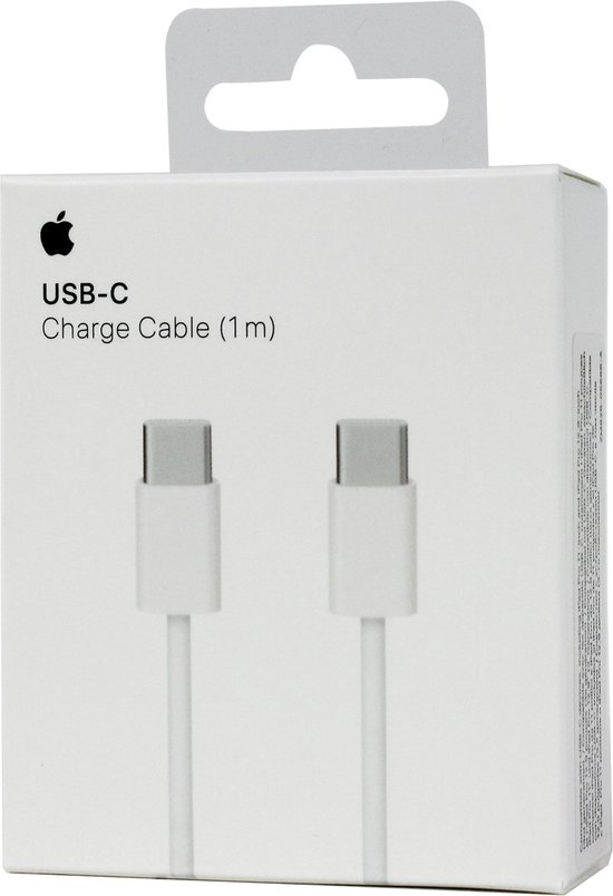 Foto: Apple usb c naar usb c kabel aansluitkabel 1 meter wit