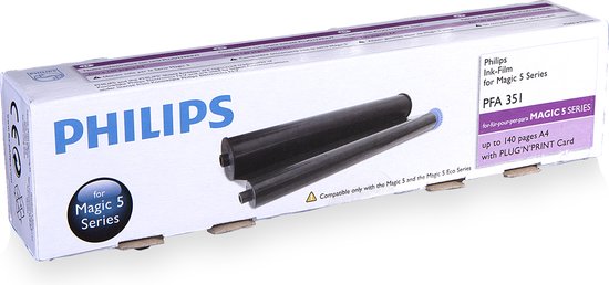 1x Inkfilm Philips Fax Magic 5 PFA-351 PFA 351 Voice Basic komp. Fax-Rolle XXL