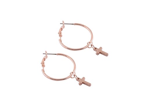 rose kleur oorbellen