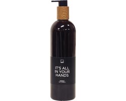 Foto: Leeff handzeep minty moments tekst it s all in your hands 500 ml keuken badkamer