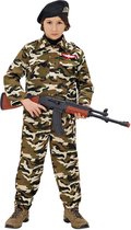 Leger & Oorlog Kostuum | Rambo Soldaat Kind Kostuum Jongen | Maat 158 | Carnaval kostuum | Verkleedkleding