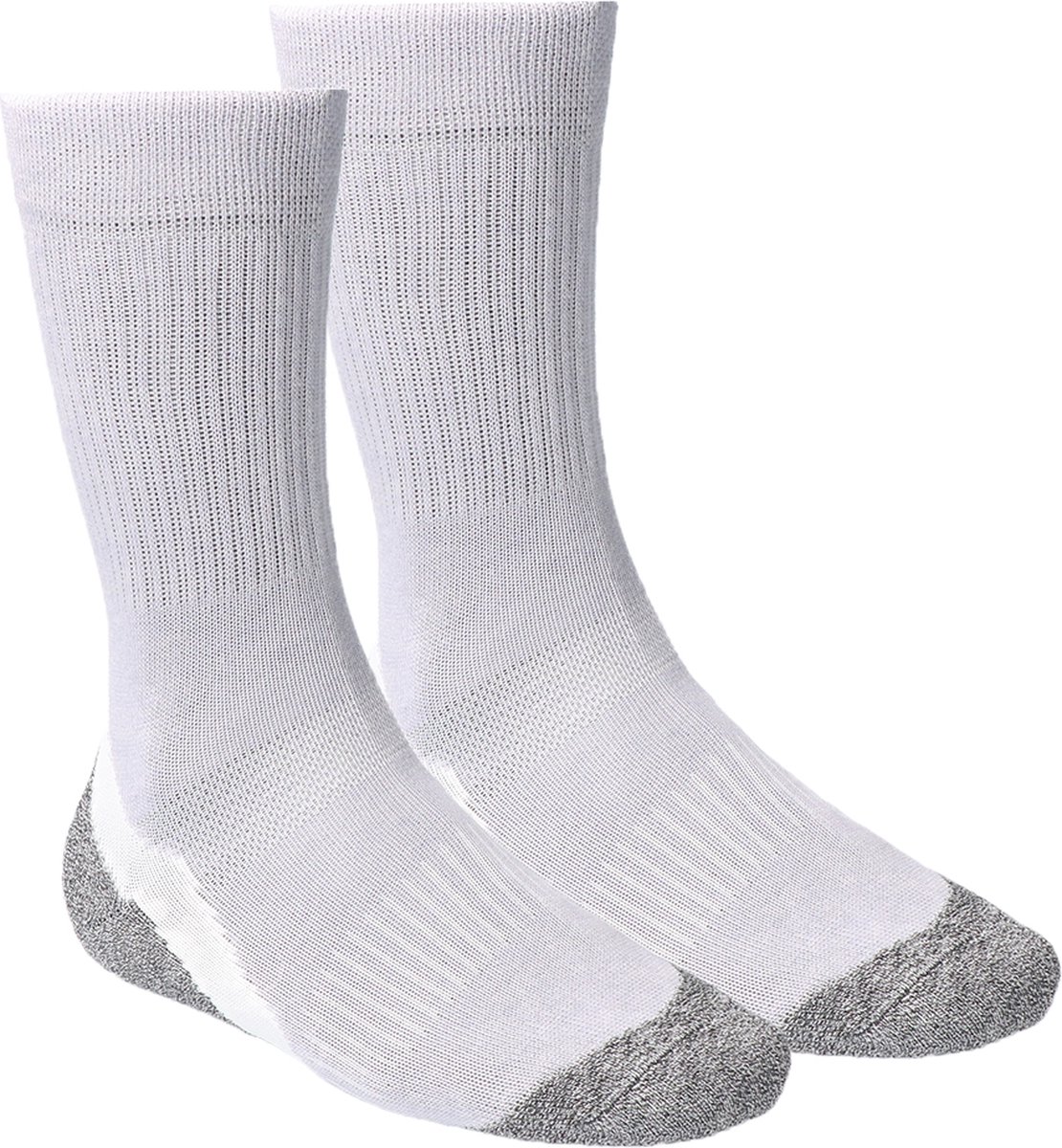 Bata Industrials - 3-Pack - Lady Bamboe Werksokken - Zacht - Vochtregulerend - Anti Zweet - Dames - grijs - 35-38 - 131911101