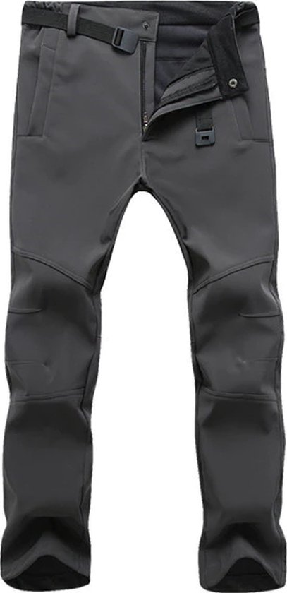 Hikr® Waterdichte broek heren - Regenbroek - Winddicht - Wandelbroek - Hiking broek - Fleece winterbroek - Herfst, winter, lente - Outdoor - Wandelen