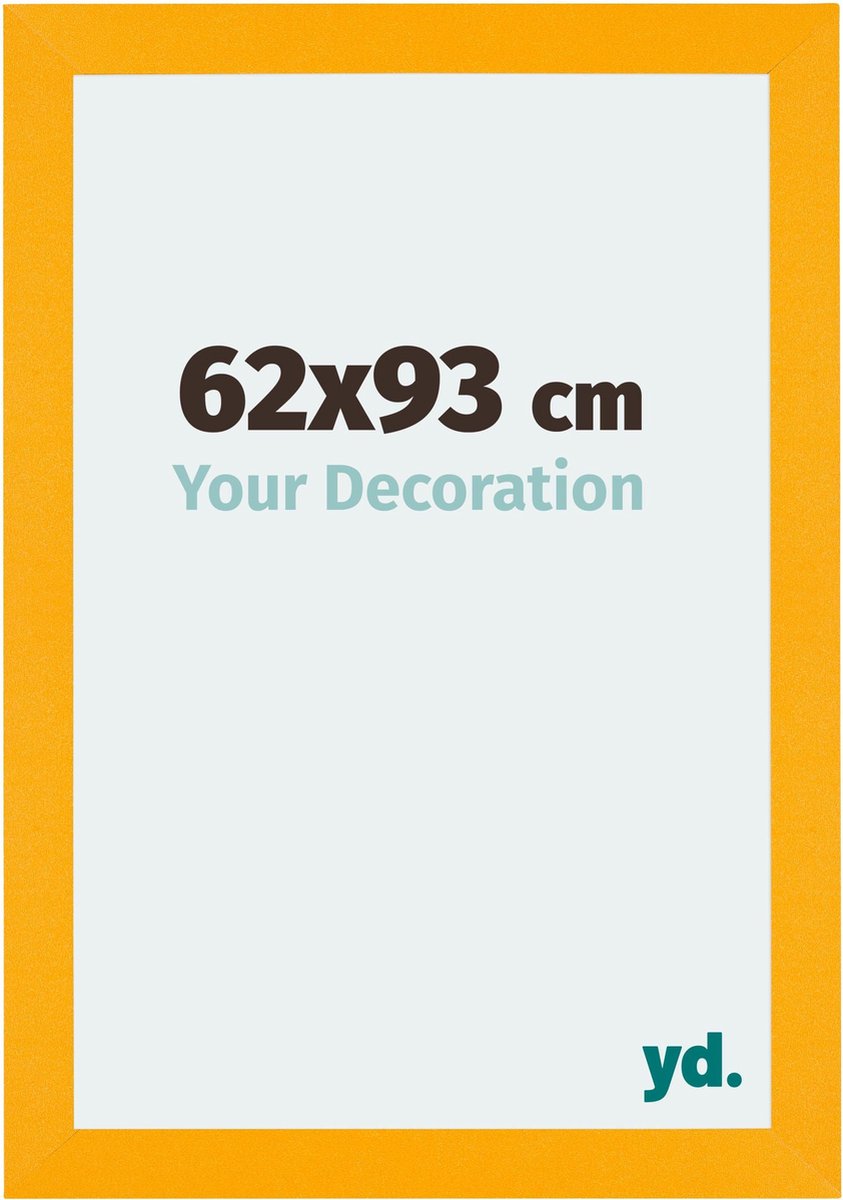 Your Decoration - Fotolijst 62x93 cm - MDF - Geel - Mura