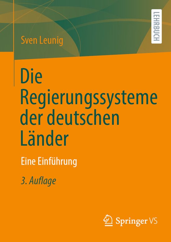 Die Regierungssysteme der deutschen Länder – Paperback