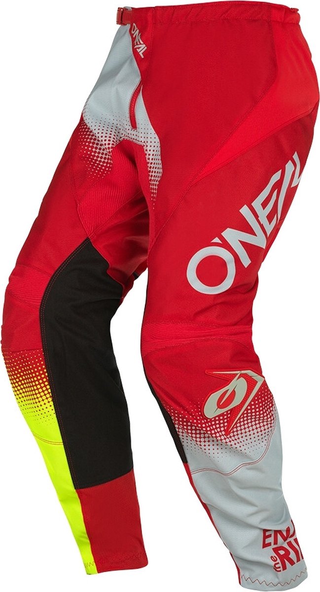 O'NEAL Element Racewear V.22 Rood Geel Motocross Broek - Broek