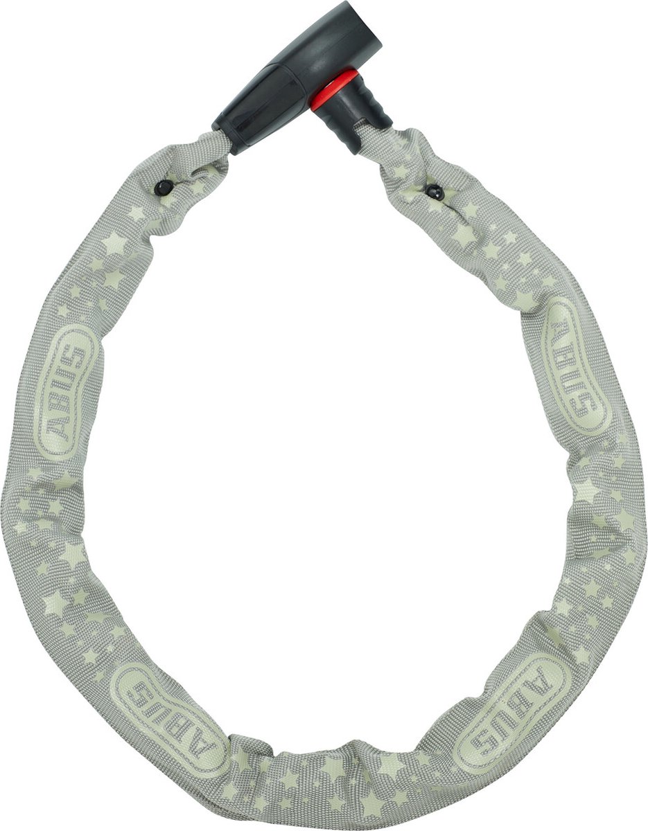 Fietsslot ABUS Kettingslot - Catena 6806K Color - Security level 6 - grijs - 85 cm - Geschikt voor elektrische fietsen en stadsfietsen