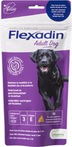 Flexadin Adult Dog - voedingssupplement ter ondersteuning van gewrichten voor honden vanaf 2 jaar (70 kauwbrokjes)