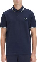 Fred Perry - Polo M3600 Navy R64 - Slim-fit - Heren Poloshirt Maat S
