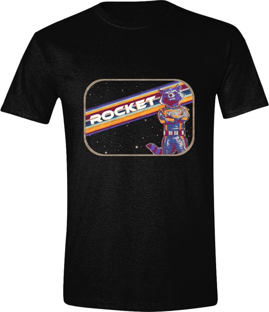 Guardians of the Galaxy Vol 3. - Rocket Space Pose T-Shirt - X-Large