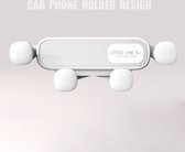 Telefoonhouder Voor In De Auto -2 verzonden per bestelling voor slechts 19,99 euro- Universele - Zwaartekracht -Ventilatie -Ventilatierooster - Houder telefoon - Mobiele houder -Houder iPhone-Wit