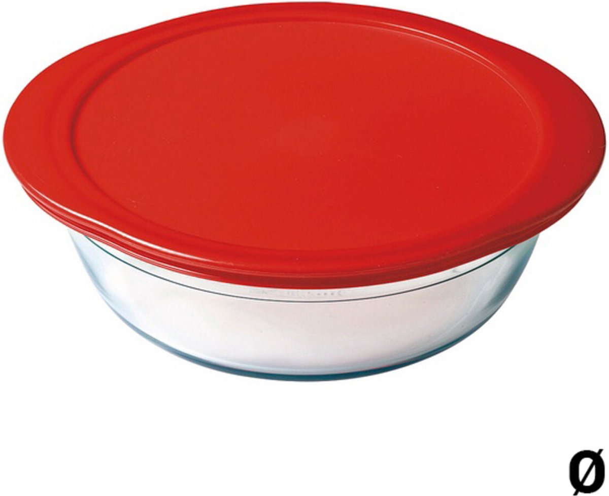 Lunchbox Ô Cuisine Rood Borosilicaatglas