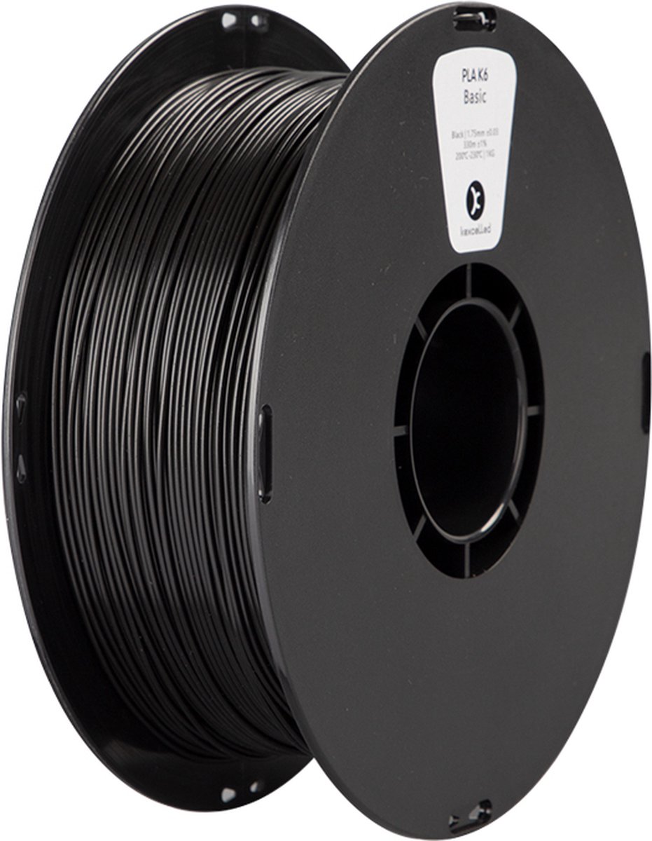 Kexcelled High Strength PLA Zwart/Black 1.75mm 1kg 3D Printer filament