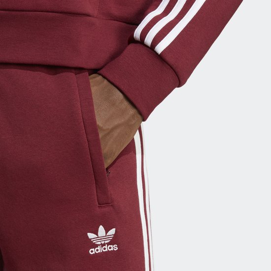 adidas Originals Adicolor Classics 3 Stripes Broek Heren Bordeaux 2XL bol