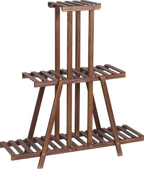 Plantenrek Wandrek Voor Planten Ladder Kast 3 Planken 3 Laags