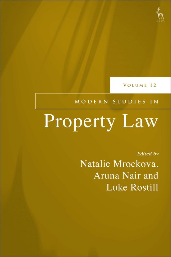 Modern Studies in Property Law- Modern Studies in Property L ... - cover