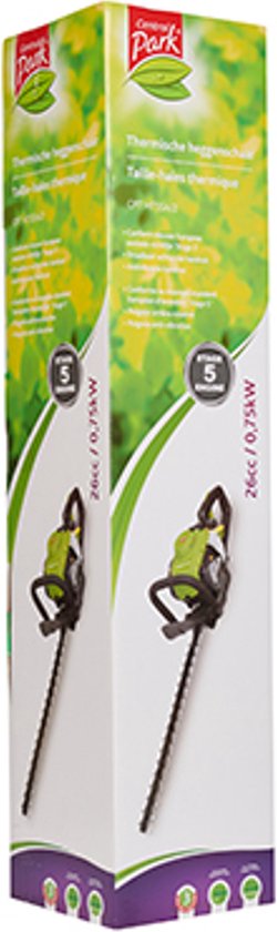Taille-haie Thermique Bu-KO 26cc - Lame 60cm, Coupe Branches 21mm, Poignée Rotative 180° - 5,4kg