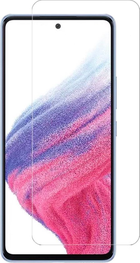 Verre Trempé pour Samsung Galaxy A53 5G + Caméra Arrière Protecteur [2+2  Pièces],9H Dureté-sans Bulles-Anti Rayures,Film Protection