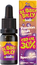 Bubbly Billy Buds 30% Passion Fruit Flavoured CBD Olie (10ml)