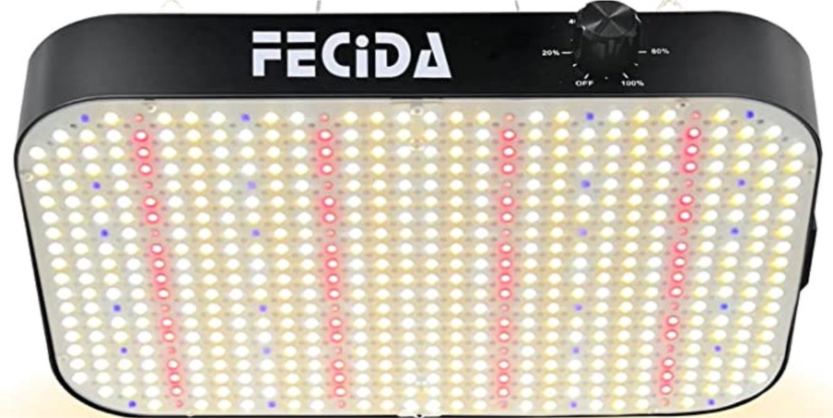 Kweeklampen - Kweek - Lampen - Moestuin - Kweekbak - 1000W Grow Light - Dimbaar - LED-groeilamp - Volledig Spectrum - Plantenverlichting - Led-Plantenlamp - 588PCS LED's - Daisy Chain-functie
