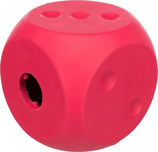 Trixie snackbal hond dobbelsteen assorti (5 CM)