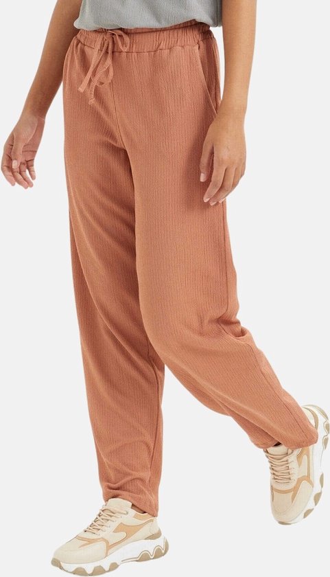 La Pèra Pants - Pantalon de survêtement - Jogger - Jambes larges - Coupe ample - Femme - Marron - XL