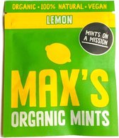 Lemon Mints - Verfrissende snoepjes - Citroensmaak - 100% natuurlijk - Vegan - 17 gram
