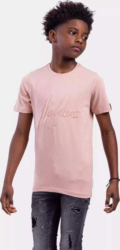 Malelions Essentials T-Shirt Kids Roze - Maat: 128