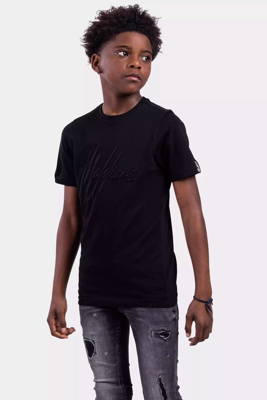 Malelions Essentials T-Shirt Kids Zwart - Maat: 140