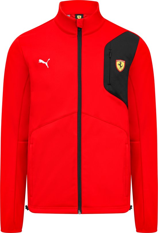 Ferrari Classic Softshell rood 2023 - Teamline - Charles Leclerc - Carlos Sainz - Scuderia Ferrari